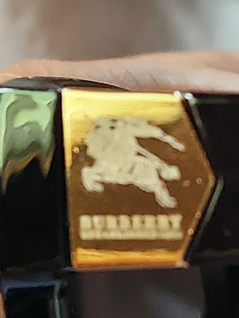 Burberry Black Square Sunglasses with Signature Case - Picture 5 of 9